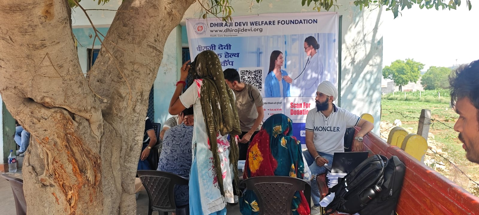 Mobile healthcare camp